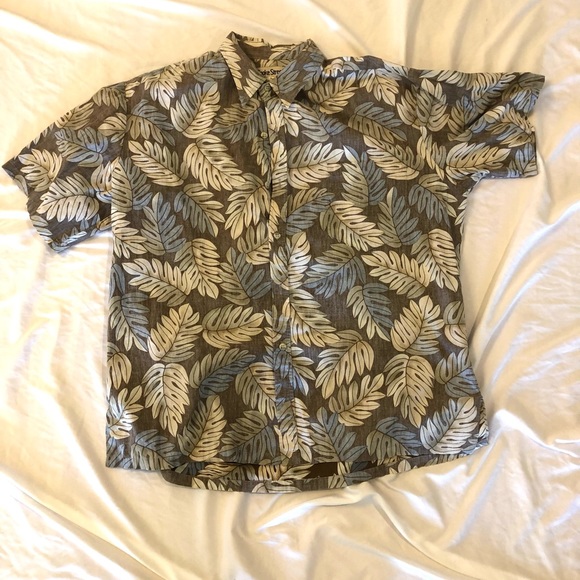 LOT OF THREE (3) XL FLORAL PRINT COOKE STREET COTTON HAWAIIAN SHIRTS (EUC) - Picture 4 of 9
